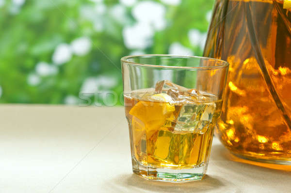 Iced Lemon Ice Tea Stock photo © 3523studio