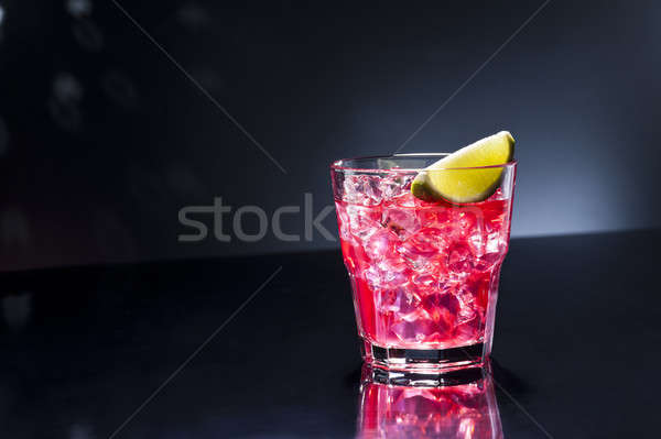Stock photo: Red Campari Cocktail