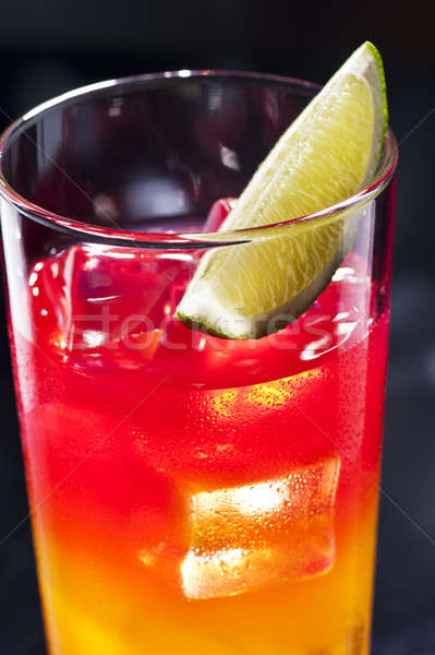 Tequila Sunrise cocktail Stock photo © 3523studio