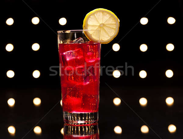 Red Campari Cocktail Stock photo © 3523studio