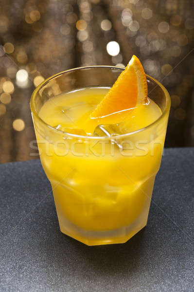 Schroevendraaier cocktail verschillend gekleurd achtergronden vruchten Stockfoto © 3523studio