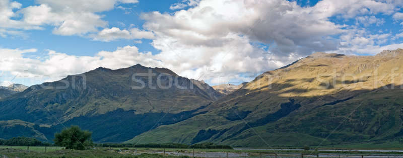 A mountain range in New Zealand Stock photo © 3523studio