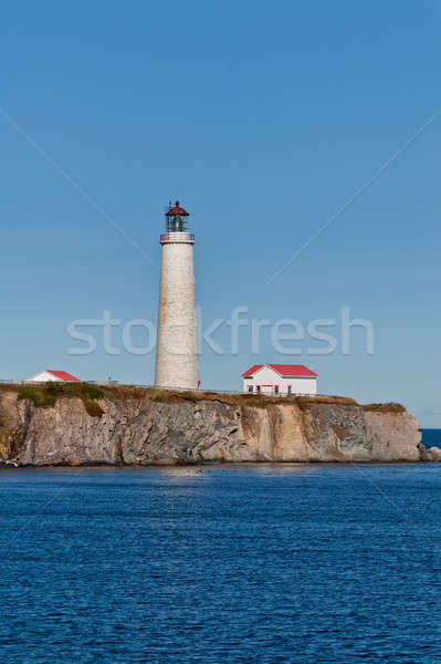 Cap des rosiers lighthouse during a cloudless day Stock photo © 3523studio