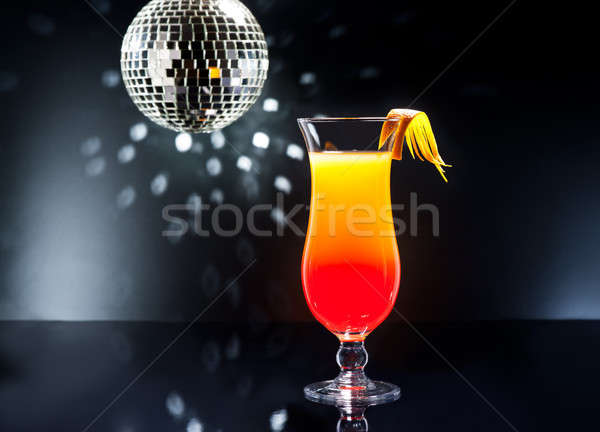 Tequila Sunrise cocktail Stock photo © 3523studio