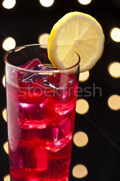 Campari cocktail in Disco setting Stock photo © 3523studio
