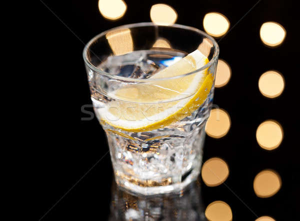 Gin piste de danse lumière verre été disco [[stock_photo]] © 3523studio