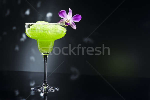 Green margarita cocktail  Stock photo © 3523studio