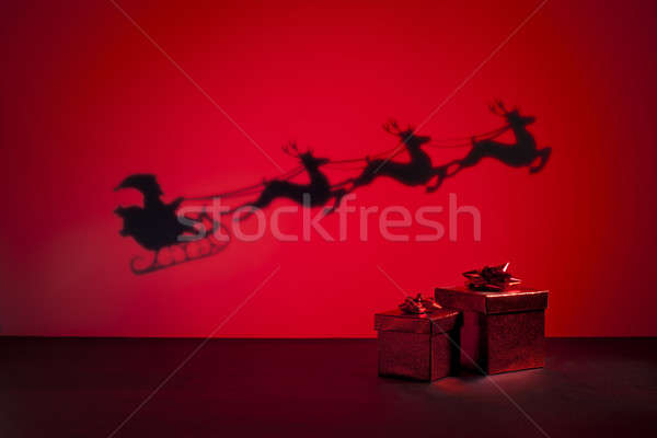 Santas sledge Stock photo © 3523studio