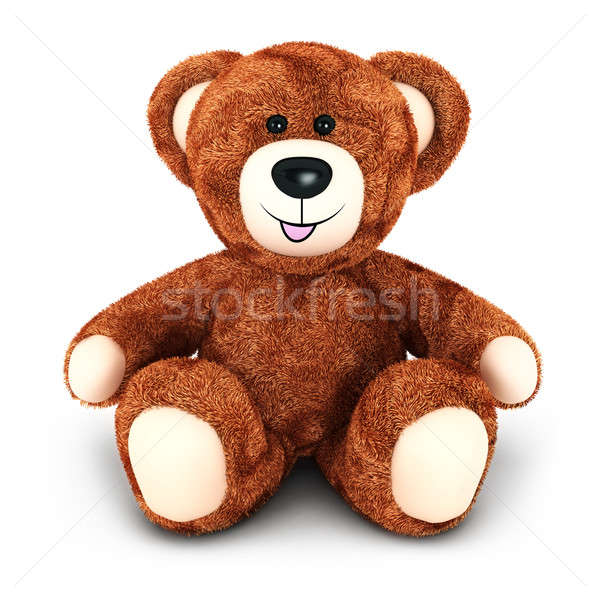 3d teddy bear Stock photo © 3dmask
