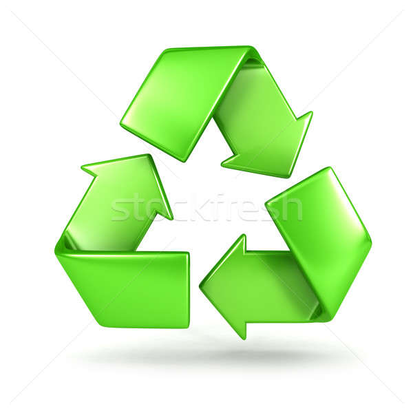 3d recycle sign Stock photo © 3dmask