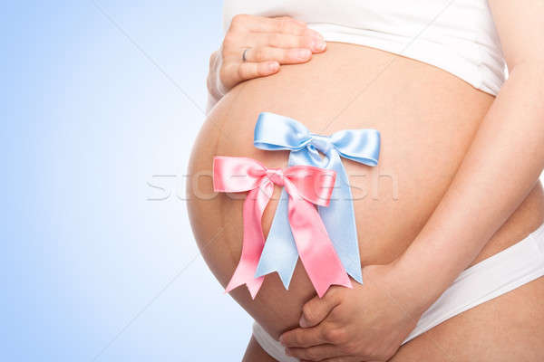 美しい 小さな 妊婦 孤立した 異なる ストックフォト © 3dvin