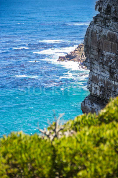 Natureza paisagem Cidade do Cabo cidade alto penhasco Foto stock © 3pphoto31
