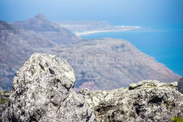 Mesa montana nuevos mundo dentro Ciudad del Cabo Foto stock © 3pphoto31