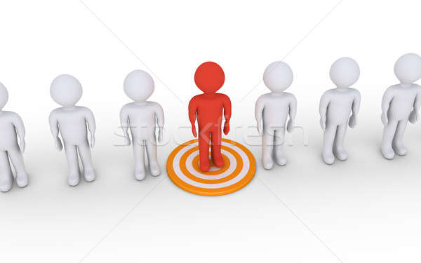 Person is on target Stock photo © 6kor3dos