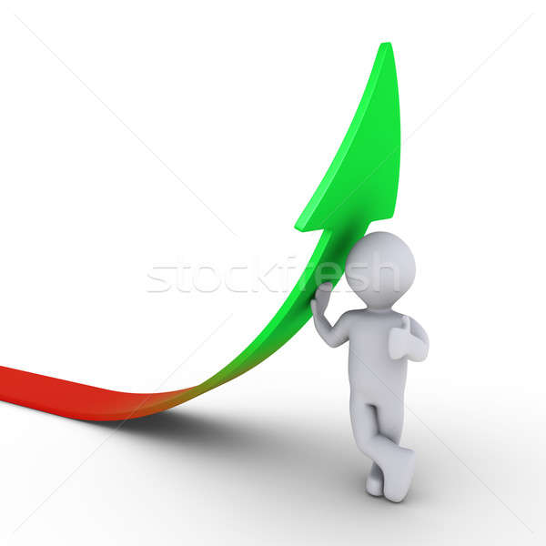 Achieving good result graph easily Stock photo © 6kor3dos