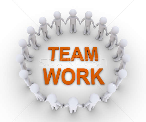 People joined as a team Stock photo © 6kor3dos