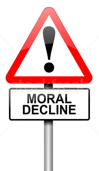 Moral decline concept. Stock photo © 72soul