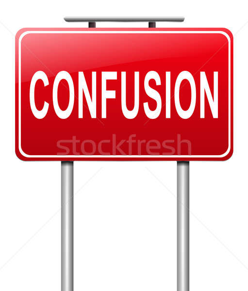 Confusion concept. Stock photo © 72soul