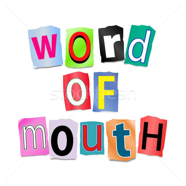Word of mouth. Stock photo © 72soul