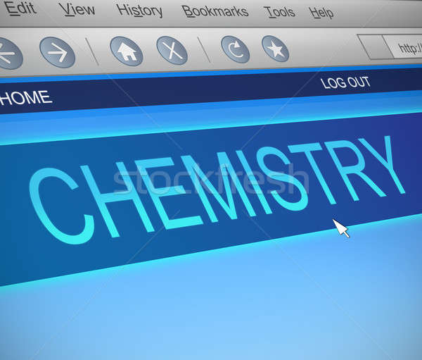 Chemistry concept. Stock photo © 72soul