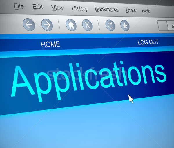Applications concept. Stock photo © 72soul