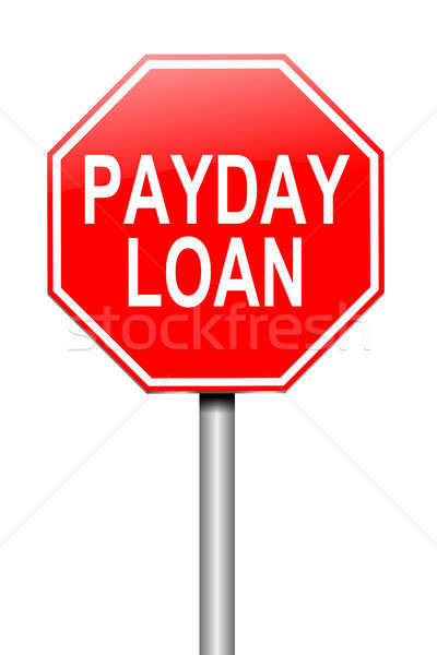 Payday loans concept. Stock photo © 72soul