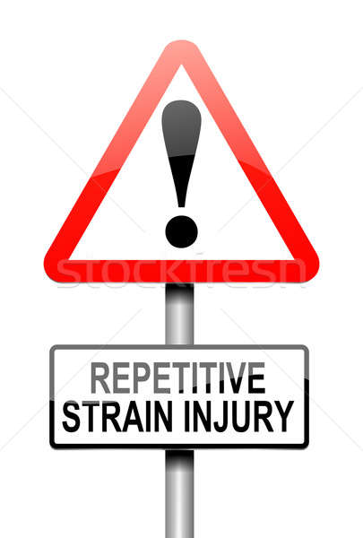 Repetitive strain injury concept. Stock photo © 72soul