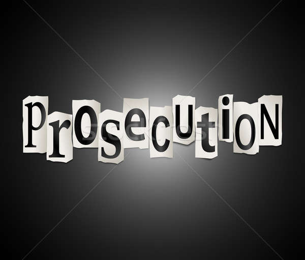 Prosecution concept. Stock photo © 72soul