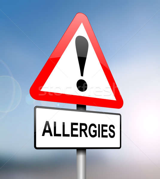 Allergies warning. Stock photo © 72soul