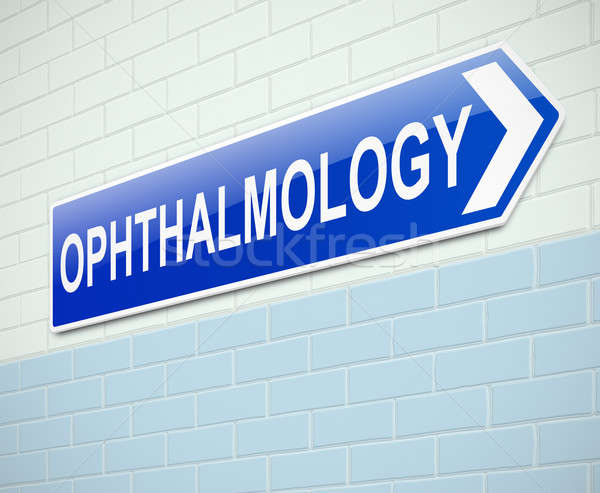 Opthalmology concept. Stock photo © 72soul