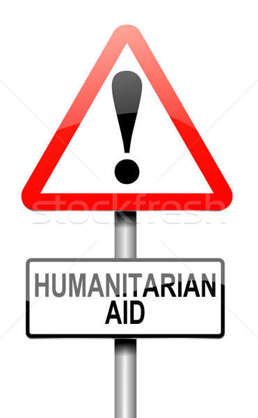 Humanitarian aid concept. Stock photo © 72soul