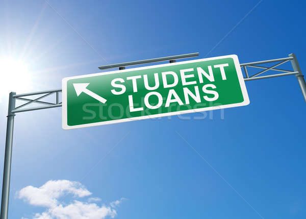 Student loans concept. Stock photo © 72soul