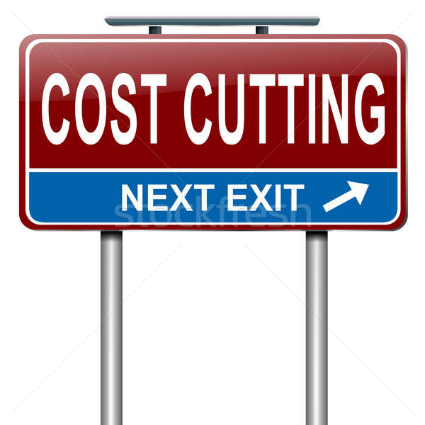 Cost cutting concept. Stock photo © 72soul