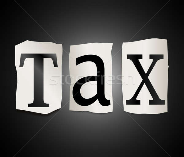 Tax concept. Stock photo © 72soul