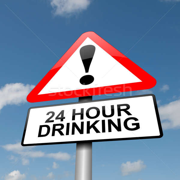 24 hour drinking. Stock photo © 72soul