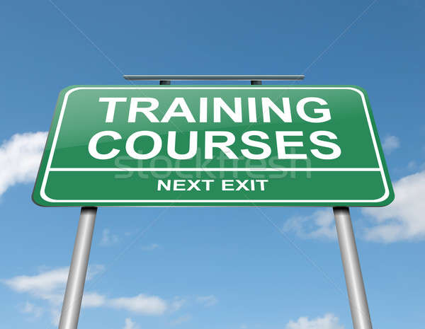 Training courses concept. Stock photo © 72soul