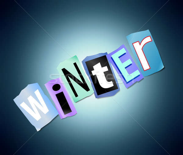 Winter concept. Stock photo © 72soul