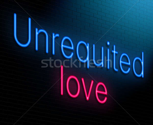unrequited love concept. Stock photo © 72soul