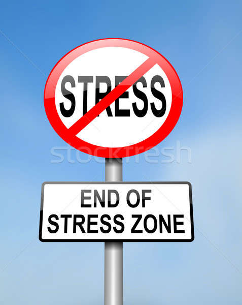 End of stress. Stock photo © 72soul