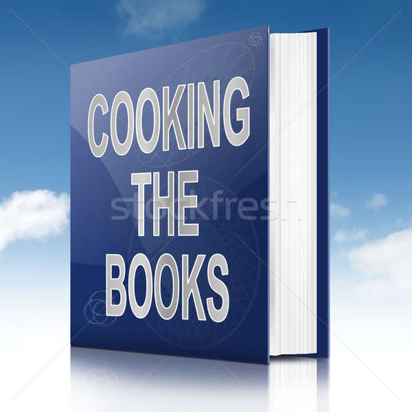 Cooking the books concept. Stock photo © 72soul