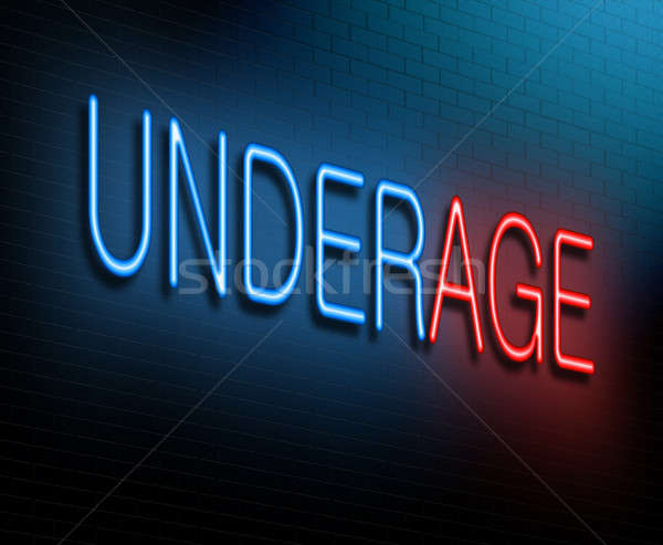 Underage concept. Stock photo © 72soul