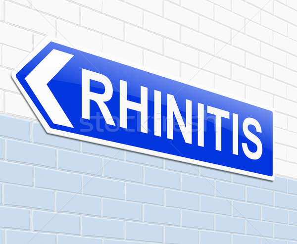 Rhinitis concept. Stock photo © 72soul