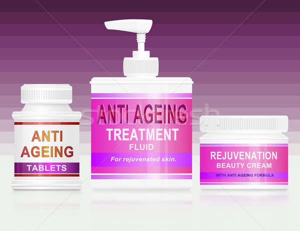 Anti ageing concept. Stock photo © 72soul