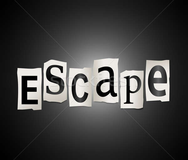 Escape concept. Stock photo © 72soul