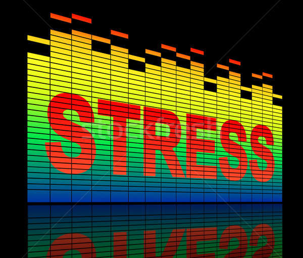 Stress levels concept. Stock photo © 72soul