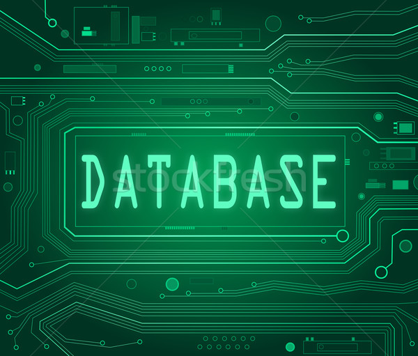 Database concept. Stock photo © 72soul