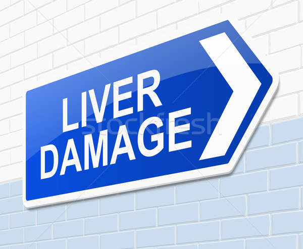 Liver damage concept. Stock photo © 72soul