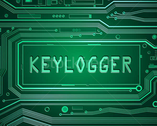 Keylogger concept. Stock photo © 72soul