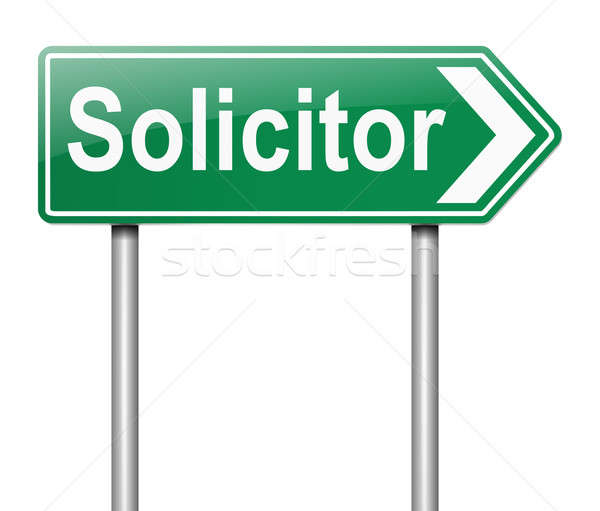 Solicitor concept. Stock photo © 72soul