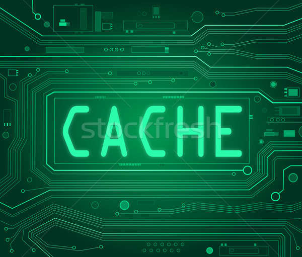 Cache concept. Stock photo © 72soul
